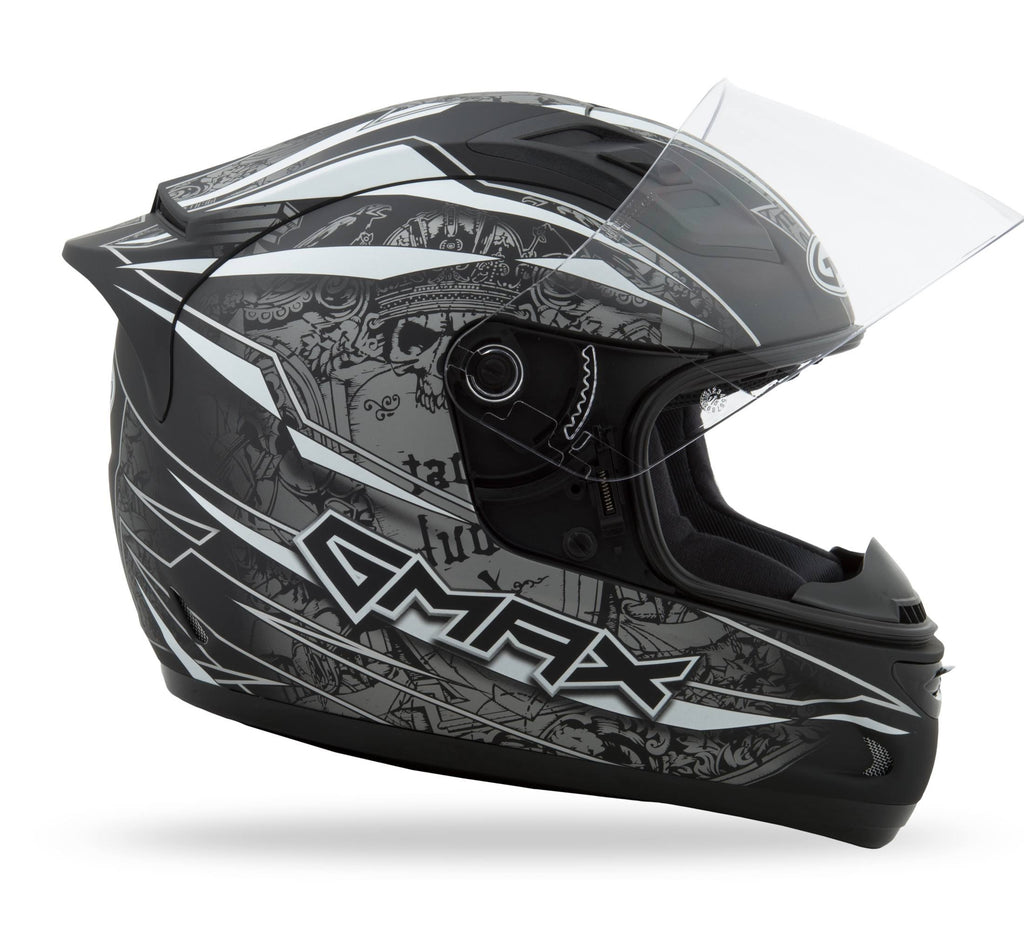 Flat Black/Silver/White XL Helmet K51682