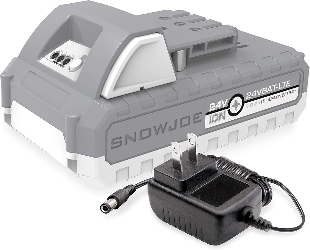 White 24V Lithium iON Battery and Charger B993
