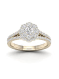 3/4Ct TDW Diamond 14k Yellow Gold Engagement Ring X2763