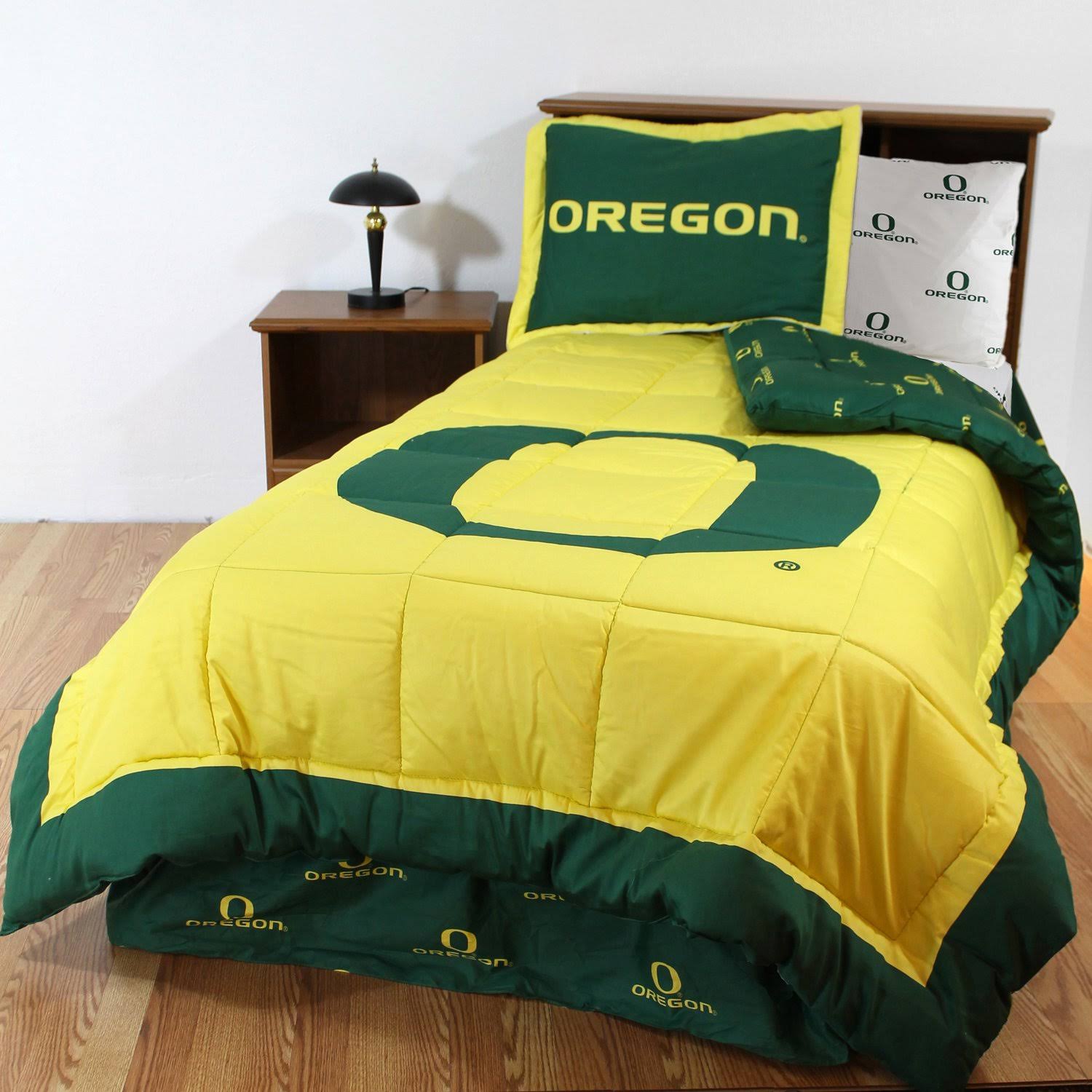 Queen White Bed in A Bag L1182