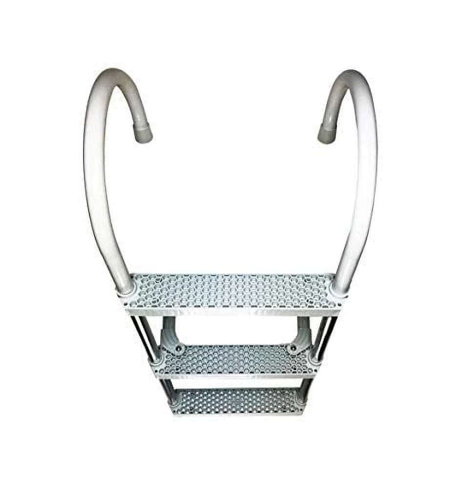 White 3 Steps Swim Boarding Ladder C7261