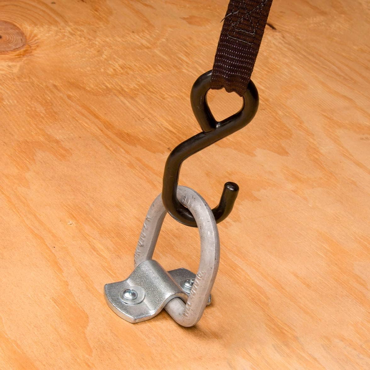 1/2 Bolting D-Ring Tie-Down Anchors with Bolt-on Mounting Clips R74223