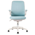 Blue PE Seat Adjustable Height Task Chair with Armrests S160343