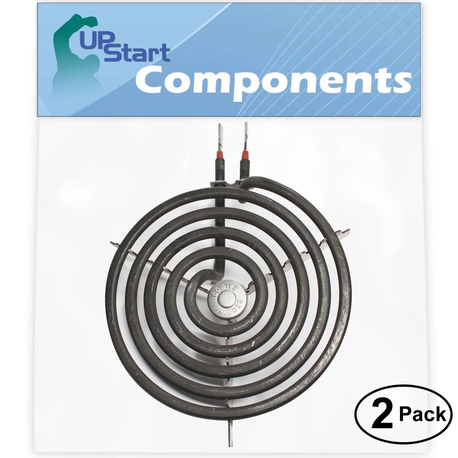 2-Pack 6 inch 5 Turns Surface Burner Element for Range E4378