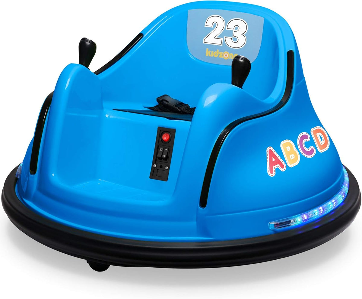 Dark Blue 12V Electric Ride On Bumper Car with Remote Control Z9248