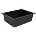 Black Granite Composite Undermount Kitchen Sink L73019