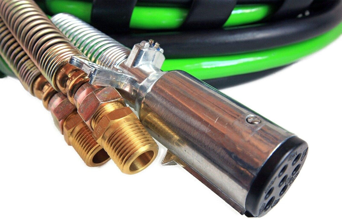 12 Ft 3-in-1 ABS Electrical and Rubber Air Line Hose Assemblies W486