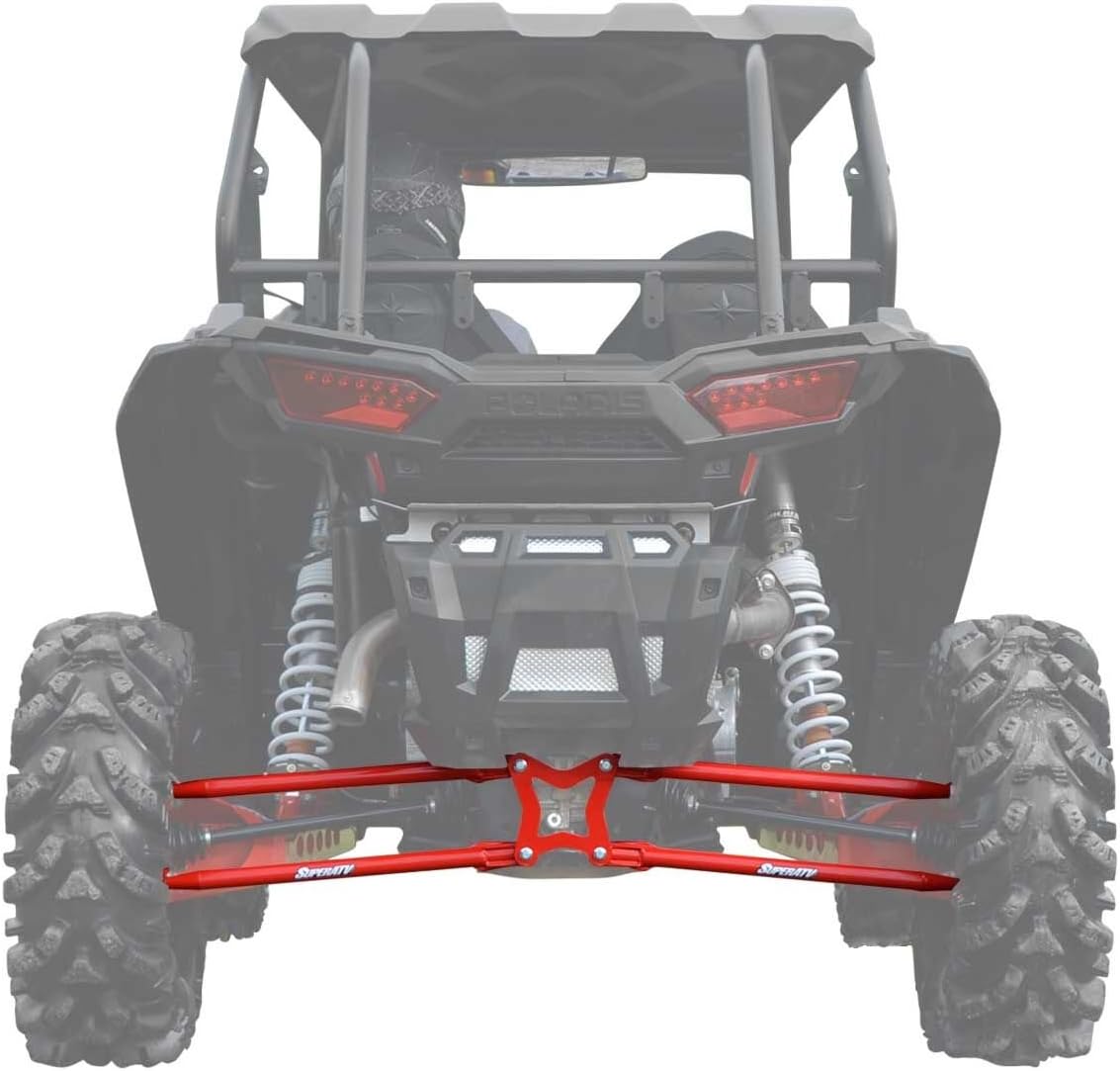 Black Round Tubed Rear Radius Arms for Polaris RZR XP 1000 A9913