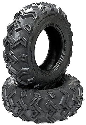 1Pc ATV UTV Tubeless Tires 25-8-12 6PR Pack of 2 X531224