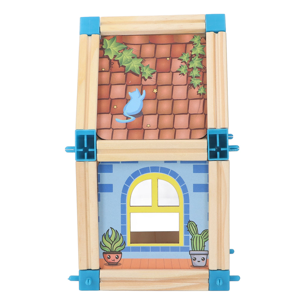 Wooden Building Blocks Set Educational Toy W1334