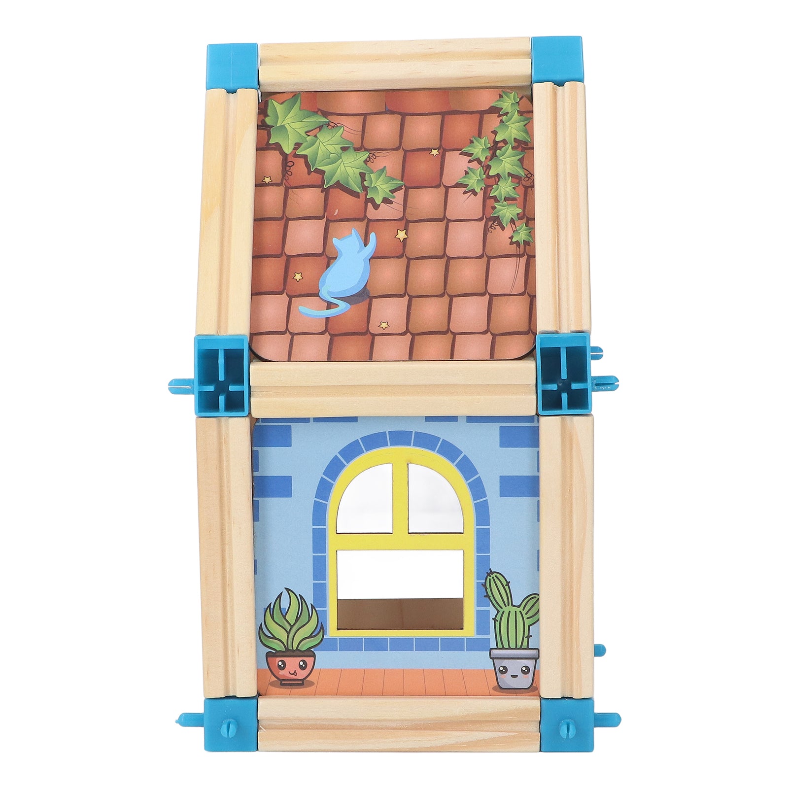 Wooden Building Blocks Set Educational Toy W1334