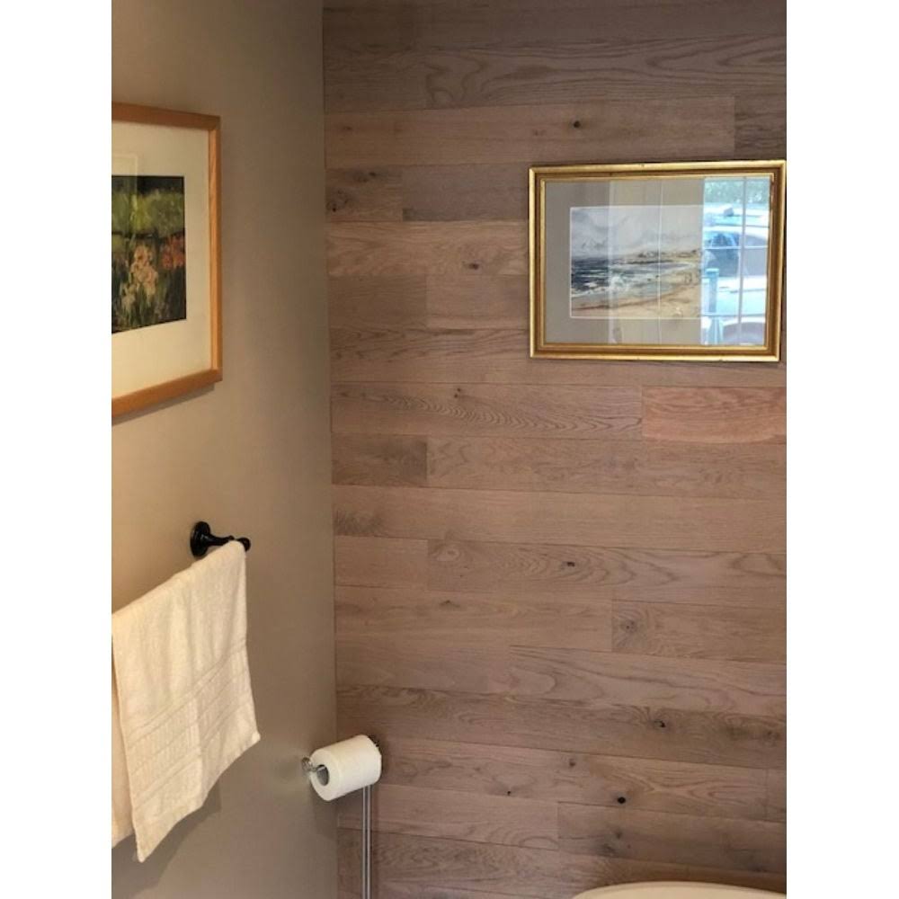 Oak Wooden Wall Planks, Peel and Stick, 3x22, 20 Sq. ft. Y833