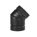 15cm Black Stove Pipe 45 Degree Elbow H587000