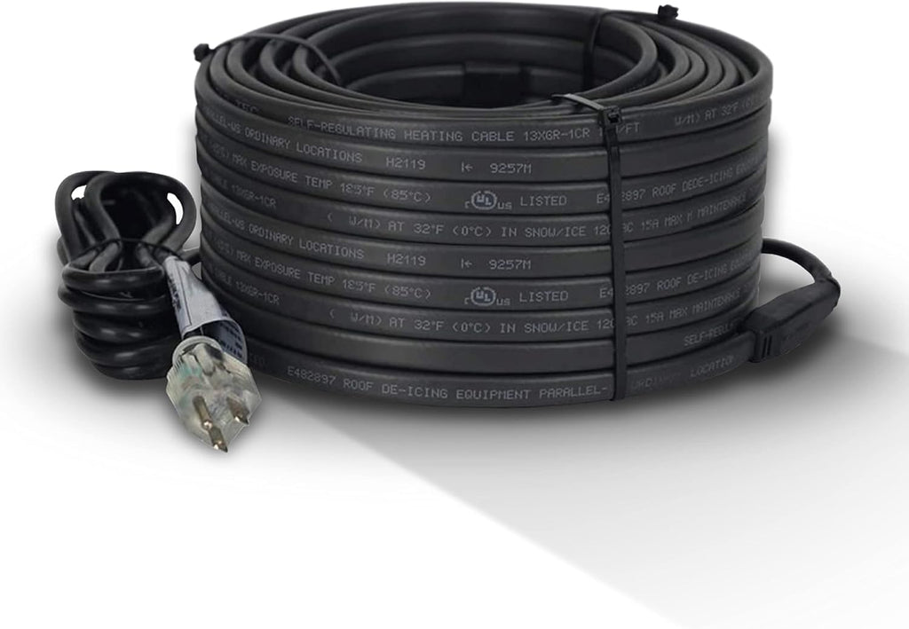 50 Feet 120V Self-Regulating Heat Cable R28257