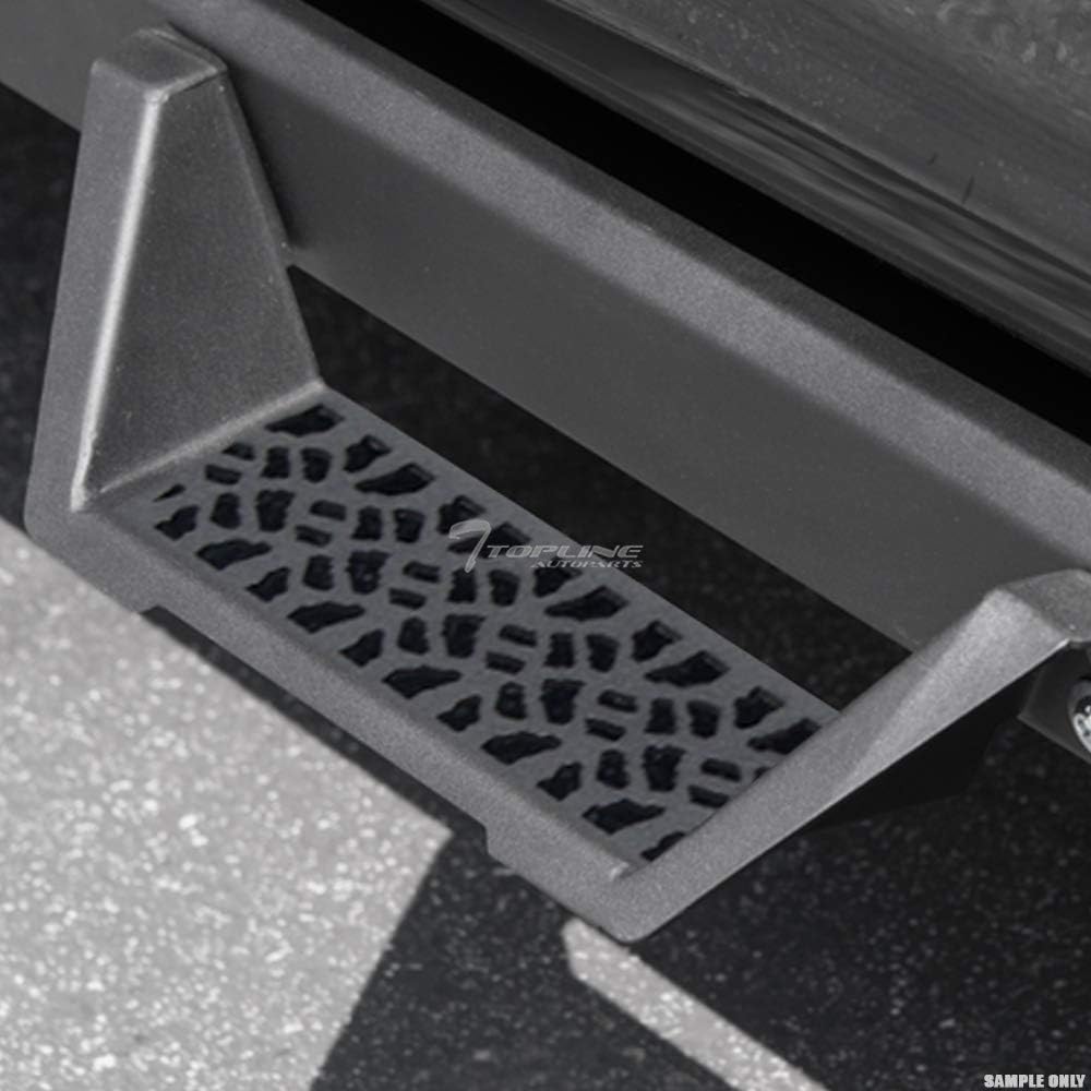 Matte Black Modular Drop Step Side Nerf Bars Rail Running Boards F987