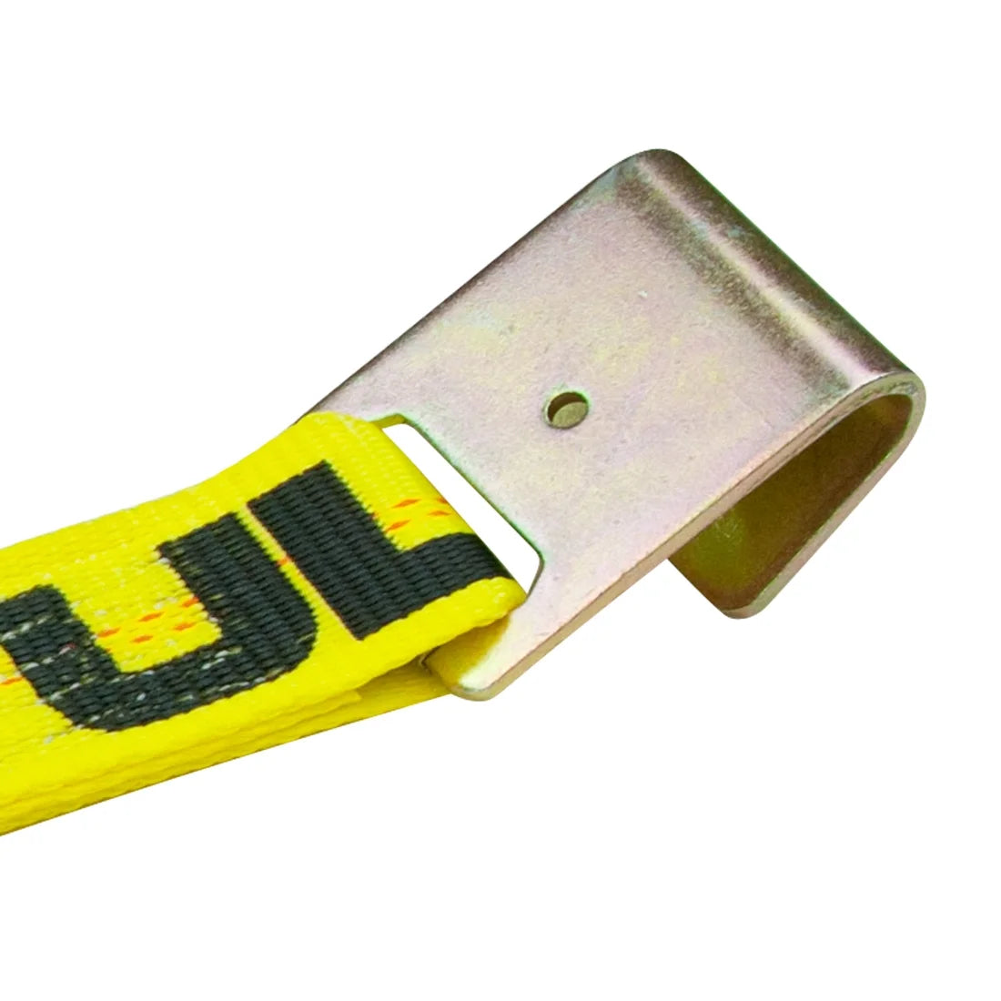 Car Tie Down 4 Pack Flat Hooks Classic Yellow 3300 Lbs SWL T7524