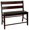Brown Cherry Counter Height Bench K293603