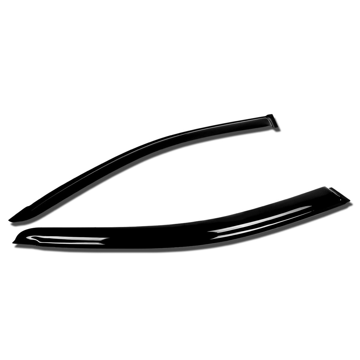 2pcs Dark Smoke Window Visor Deflector Rain Guard K193872