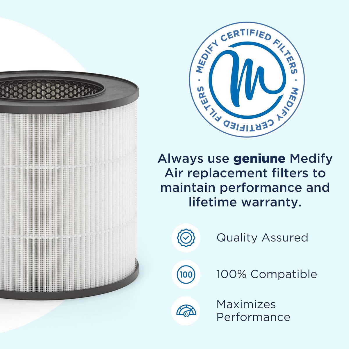 Replacement Filter 2-Pack with H13 HEPA and Activated Carbon U18171