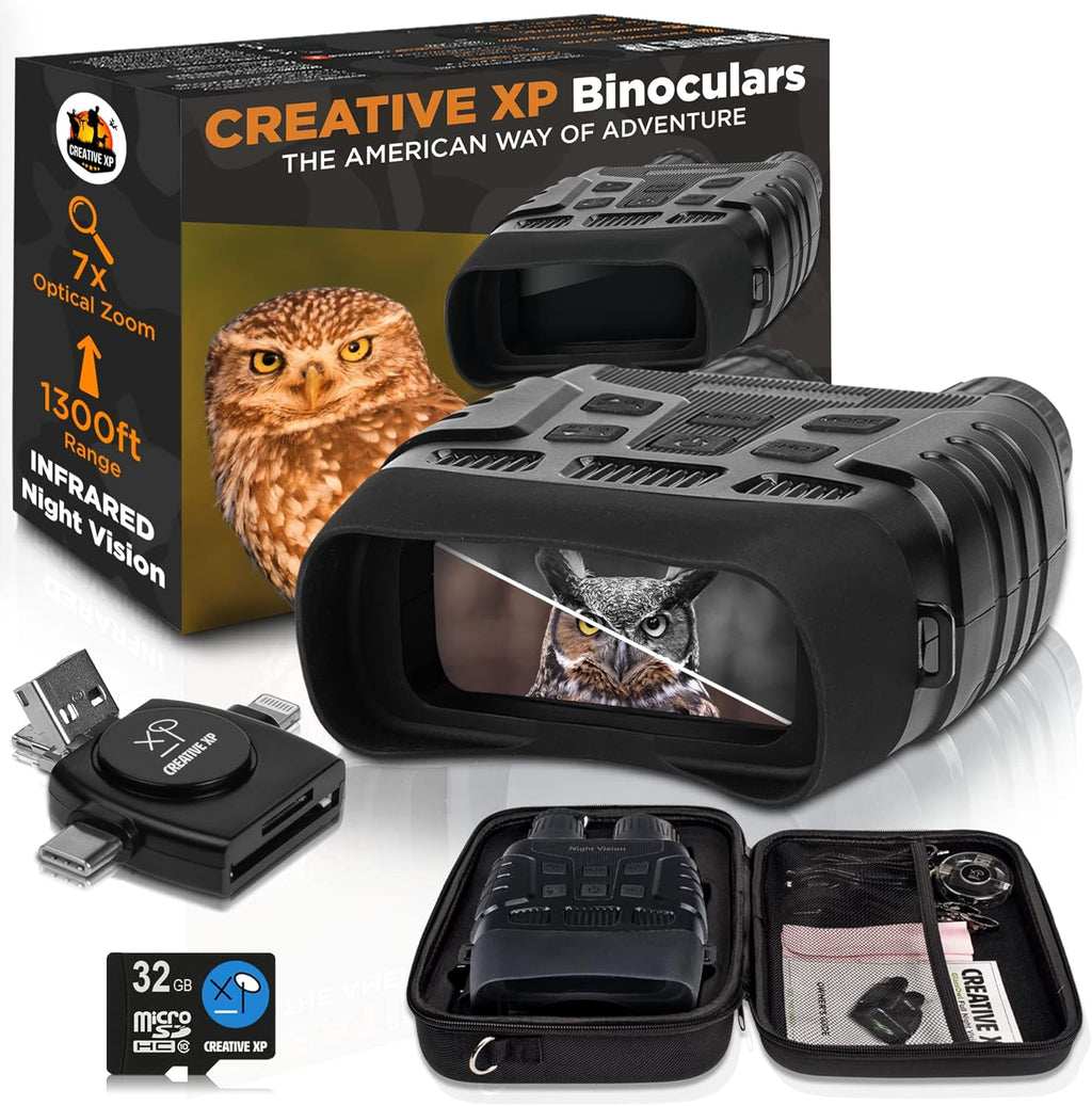Digital Night Vision Binoculars with 32GB Card S442