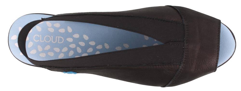 Black Flat Shoes L272
