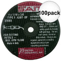 4x22 x 3/8 x 1/16 Metal Cutting Wheel 100-Pack J306275