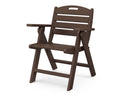 Mahogany Lowback Chair L17391