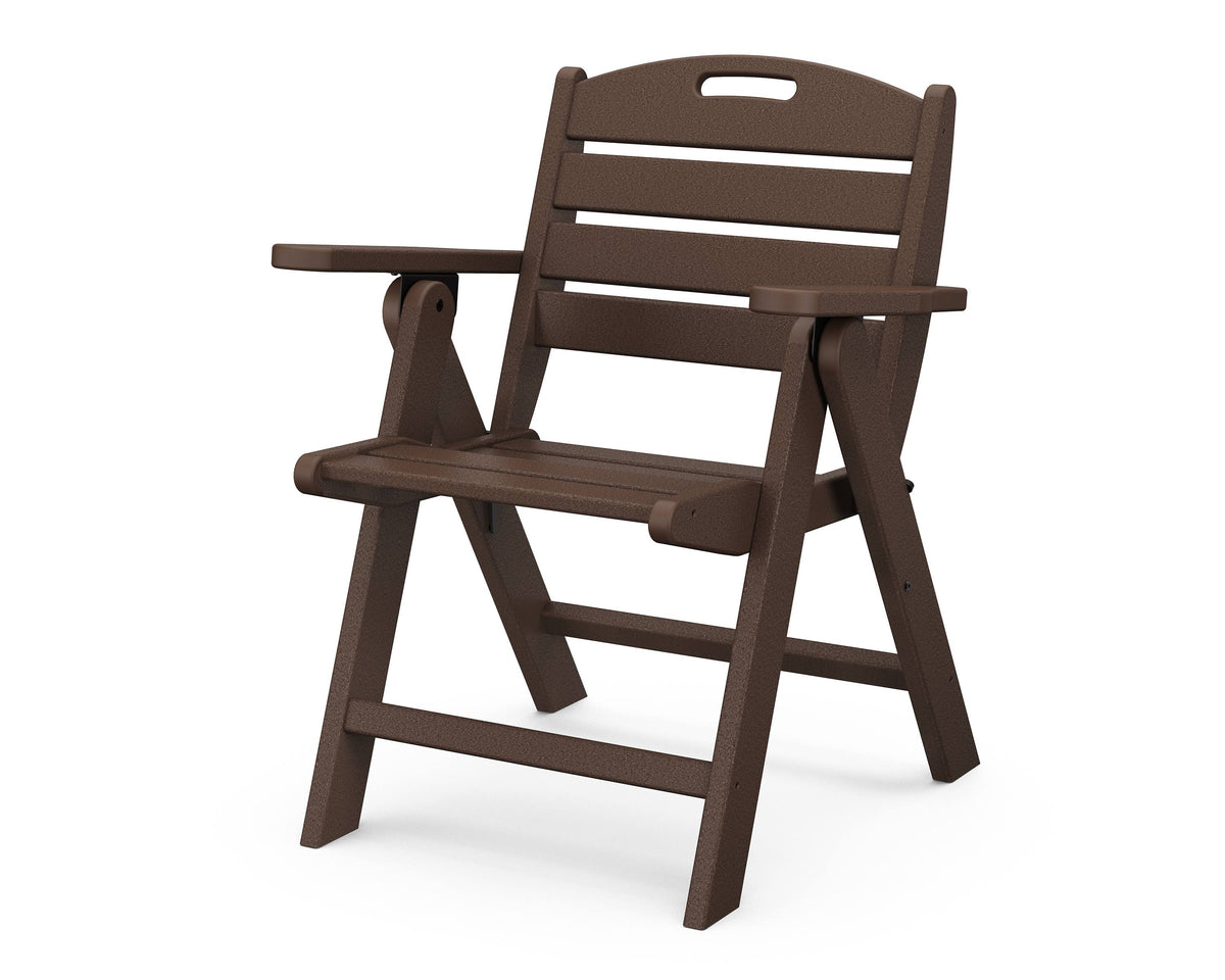 Mahogany Lowback Chair L17391