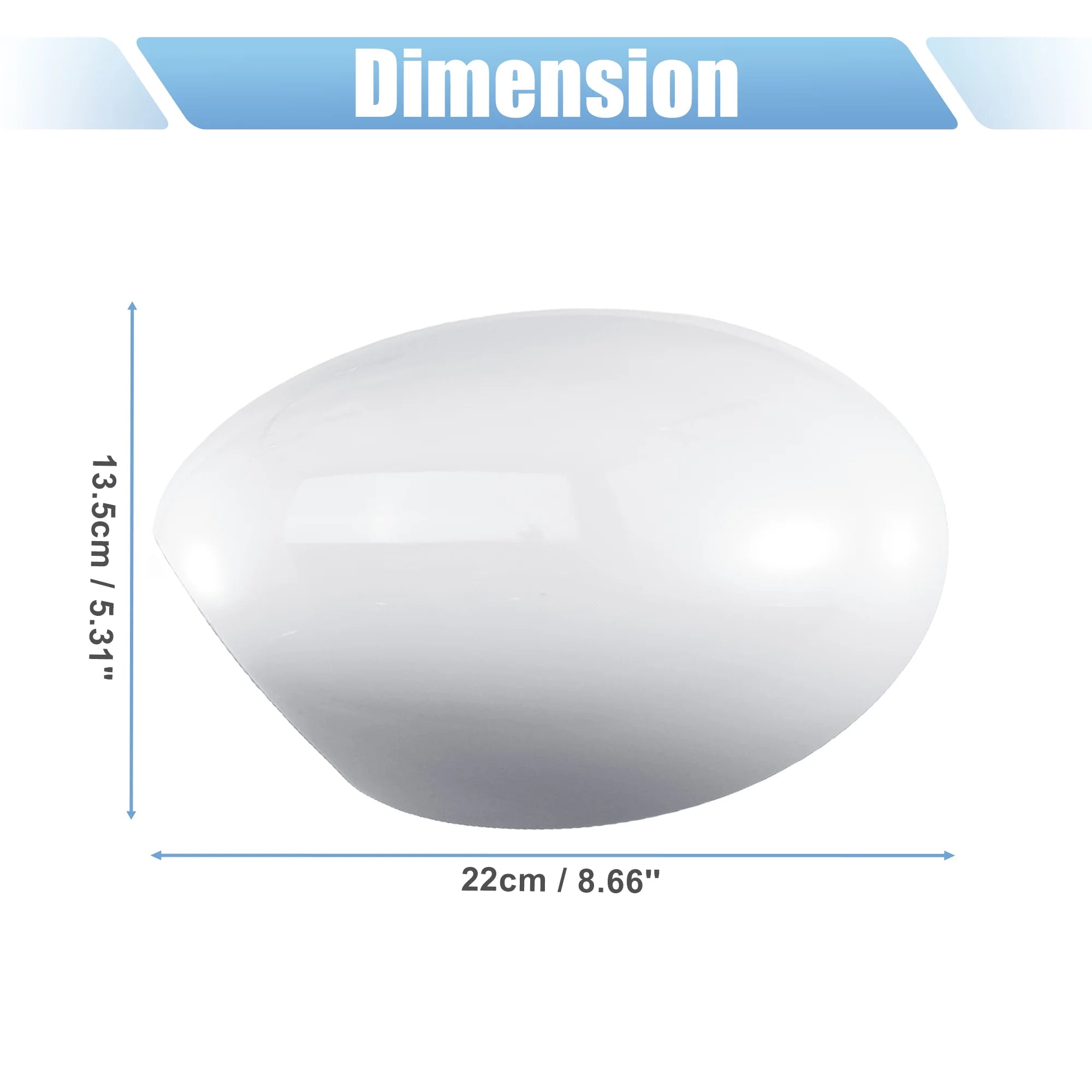 White Rearview Mirror Cover for Mini Cooper S F723