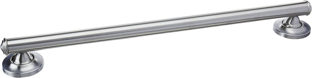 Brushed Nickel Bathroom Grab Bar with Curled Grip, Pack of 2 A191083