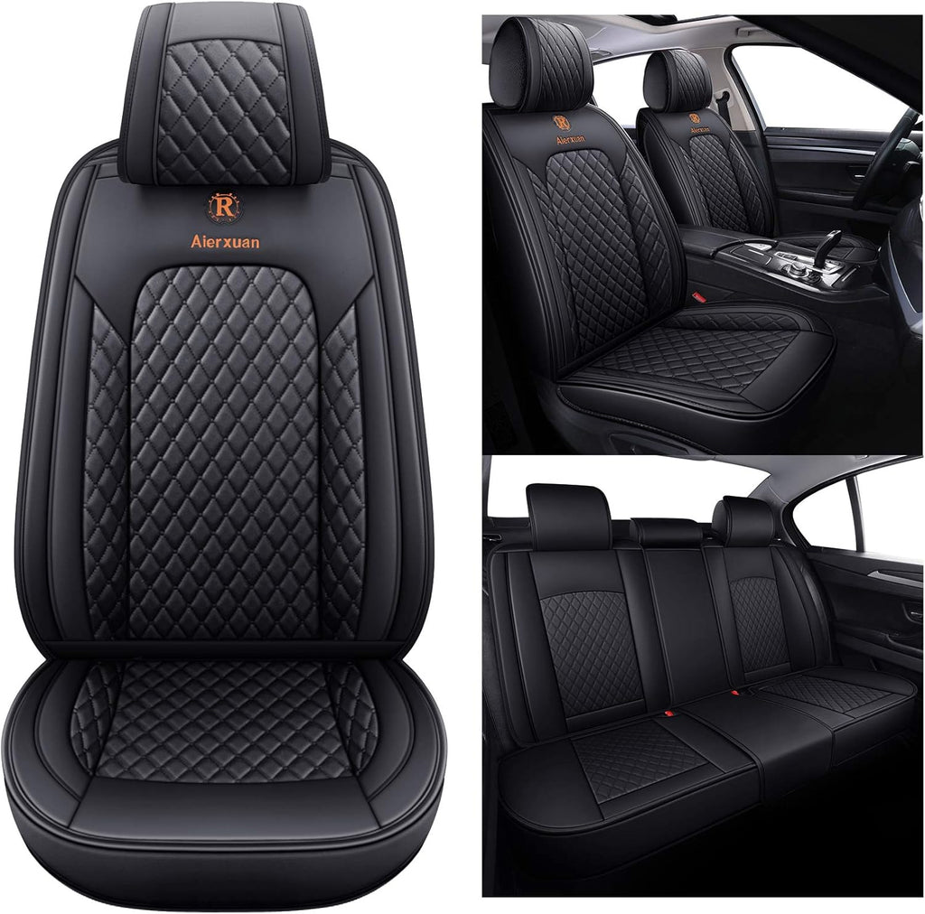 2 PCS Front Leather Waterproof Universal Seat Covers R588