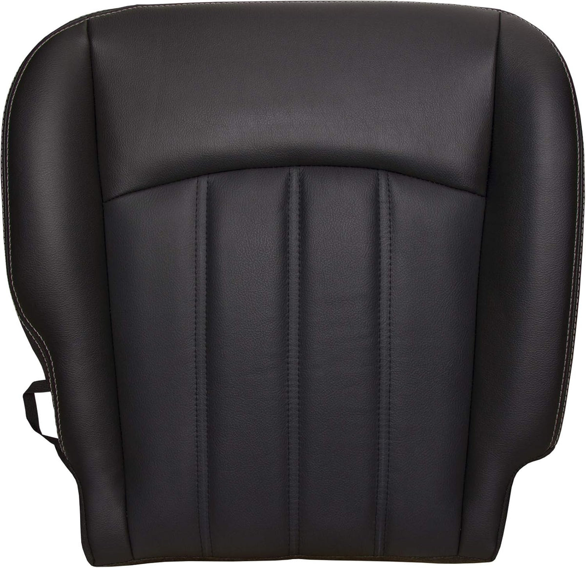 Passenger Bottom Split Bench 40 Portion Replacement Leather Seat Cover Light Pebble Beige Q4501