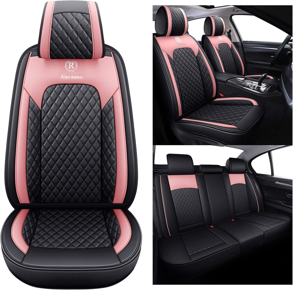 2 PCS Front Leather Waterproof Universal Seat Covers R588