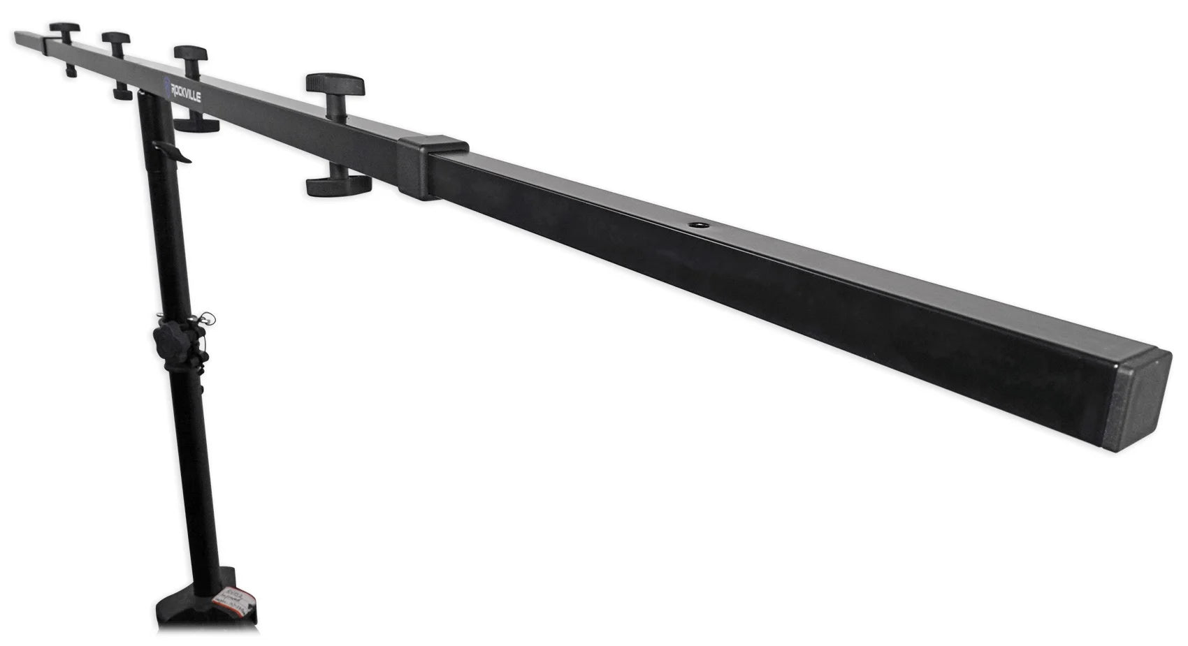 Black Heavy Duty Tripod Pole-Mount Stand with Lighting Cross Bar Q426