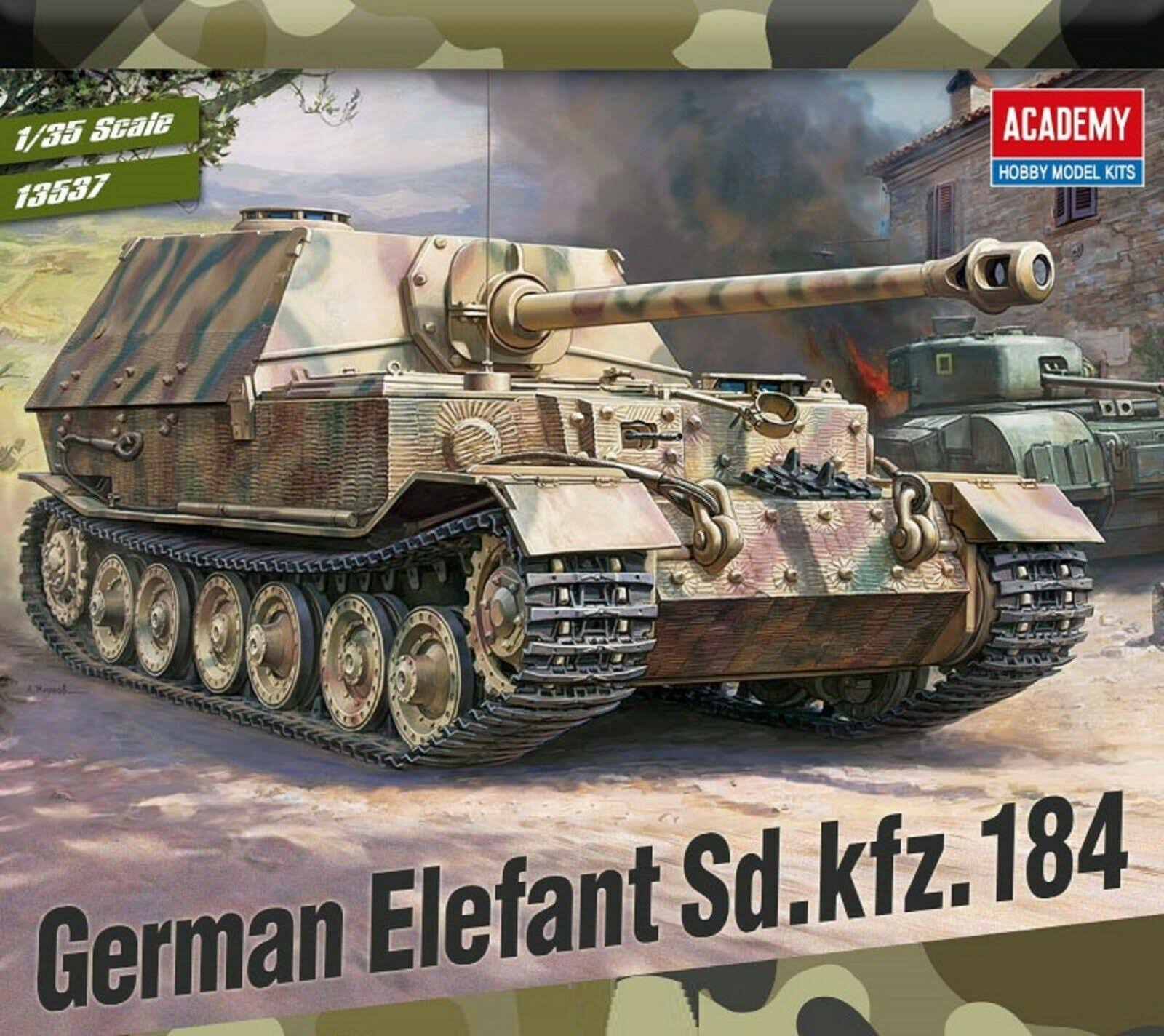 German Elefant Sd.Kfz.184 Tank Plastic Model Kit V75283