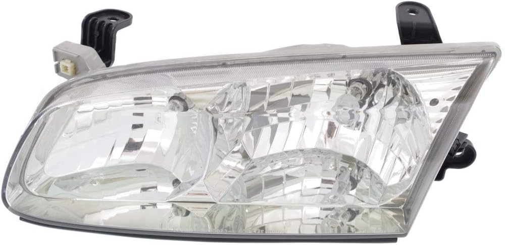 Passenger Side Halogen Headlight for Toyota Camry 2000 2001, Pack of 2 D583144