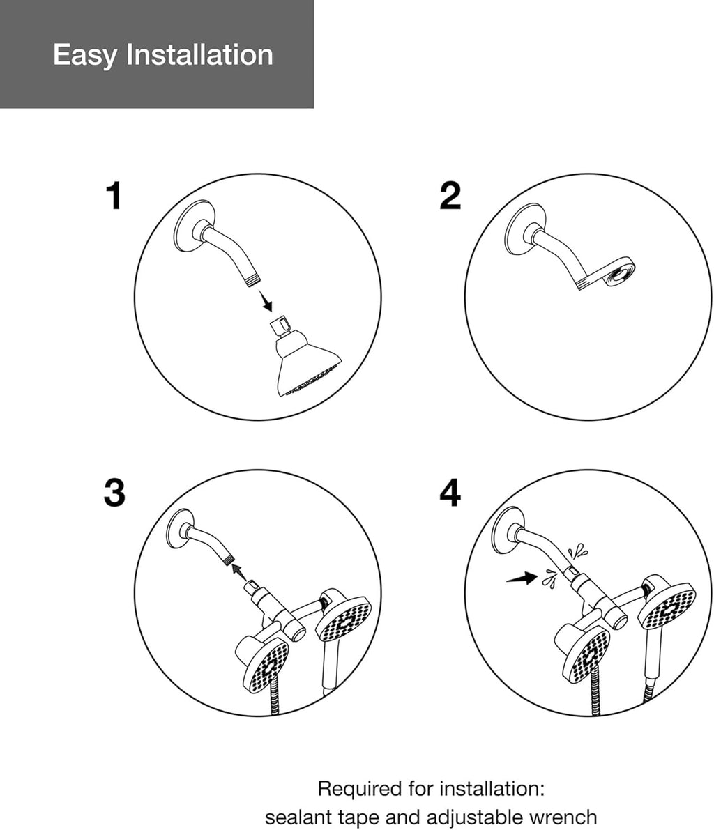 2.5 Gpm Shower Combo Kit P346435