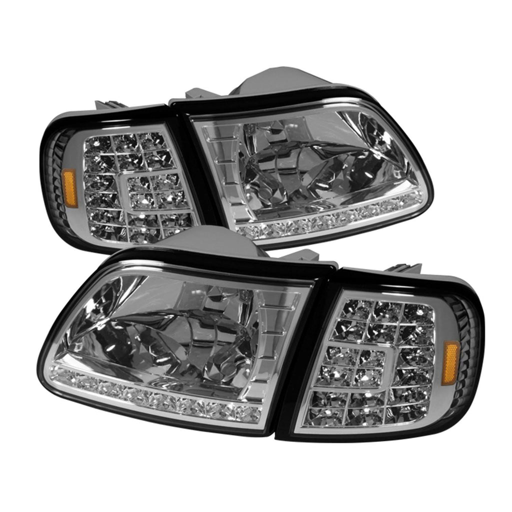 Chrome Crystal Headlights M484051