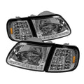Chrome Crystal Headlights M484051