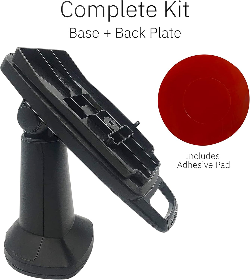 Black Latch and Key Lock Pole Mount Terminal Stand K393503