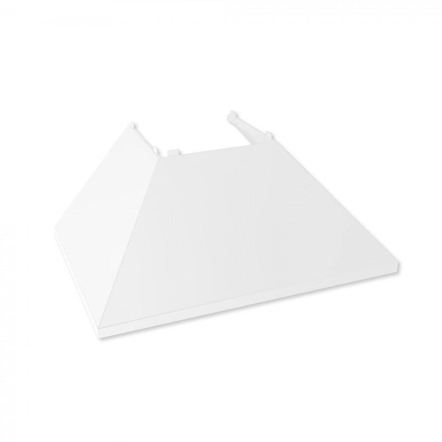 White Matte Range Hood Shell J7254