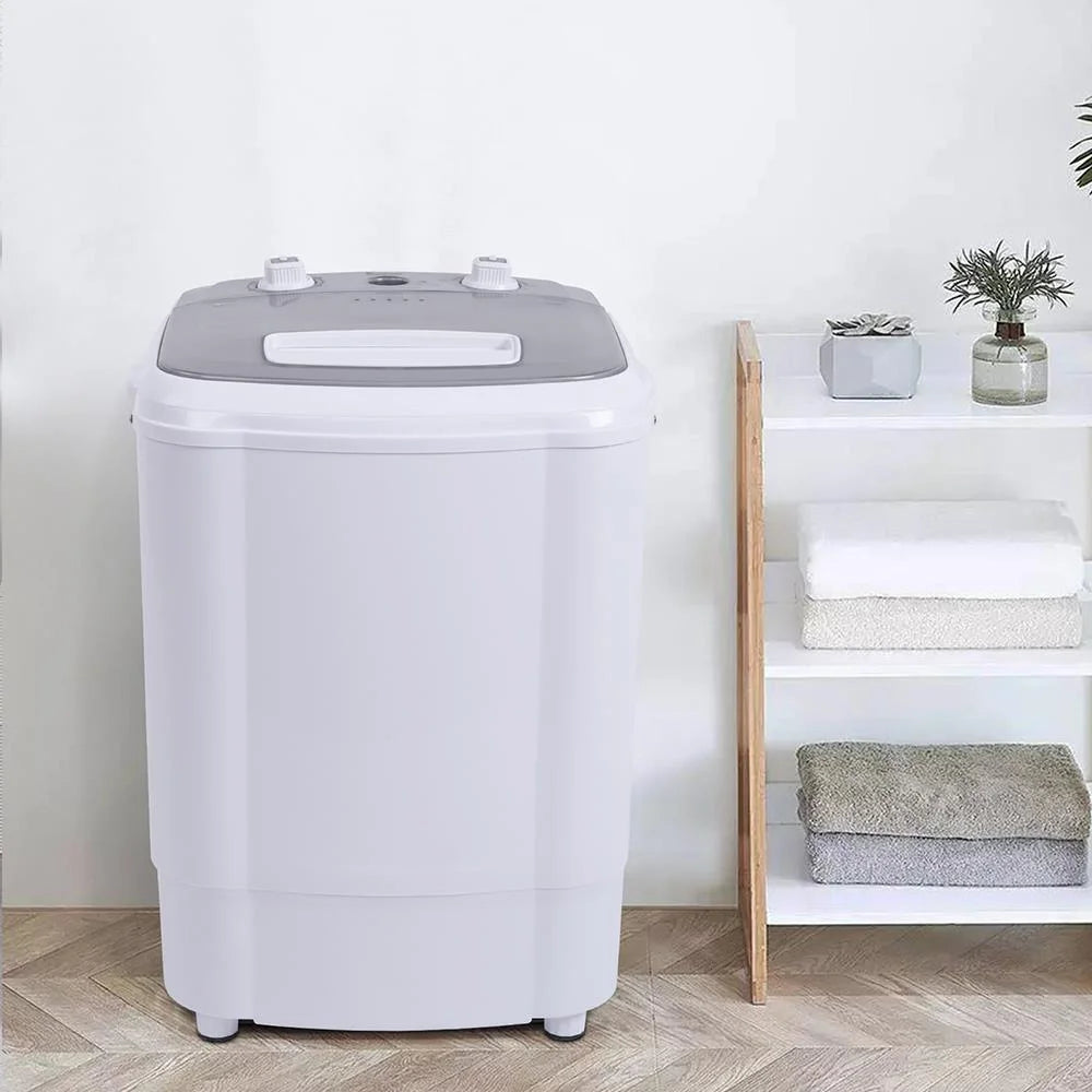 10lbs Portable Mini Washing Machine with Drain Pump L405369