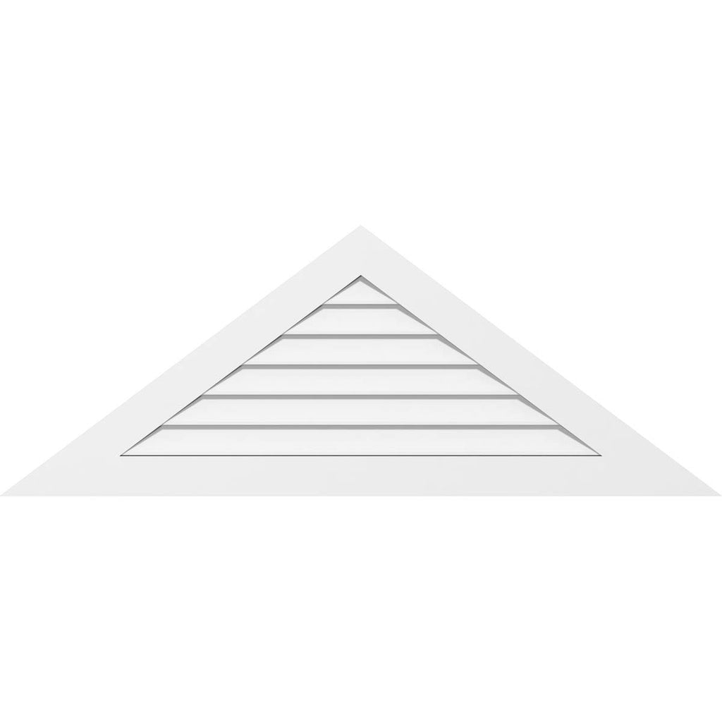 Triangle Surface Mount PVC Gable Vent B118
