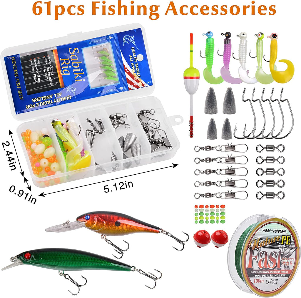 Carbon Fiber Telescopic Fishing Rod and Reel Combo Set with Carrier Bag U854669