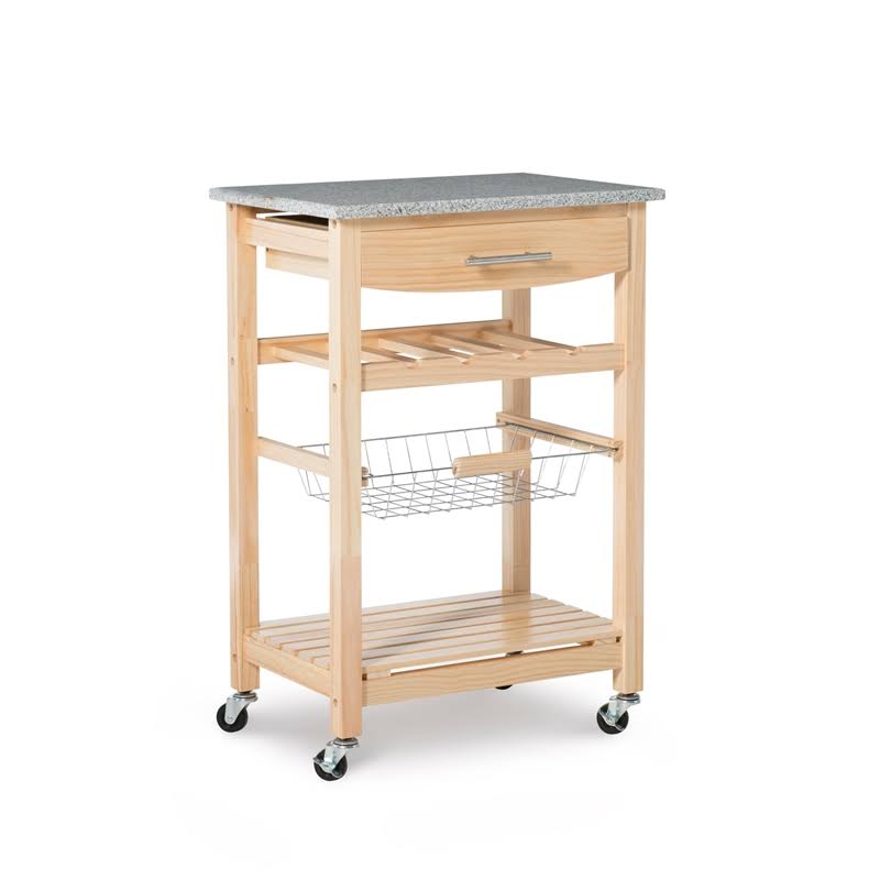 Granite Top Kitchen Cart O17216