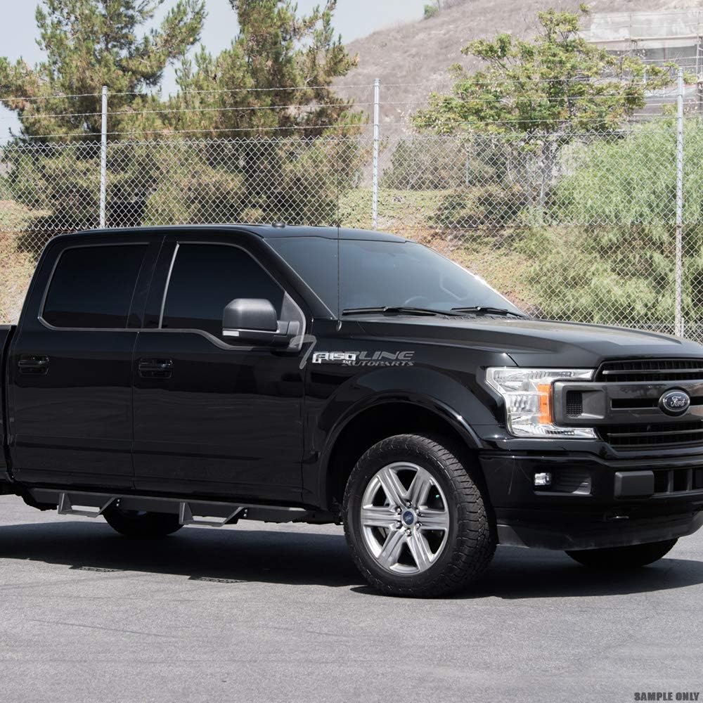 Matte Black Modular Drop Step Side Nerf Bars Rail Running Boards F987