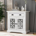 2 Door White Accent Cabinet L51285