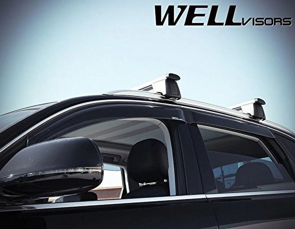 Side Window Wind Deflector Visors for Audi Q5 2010-2016 G488