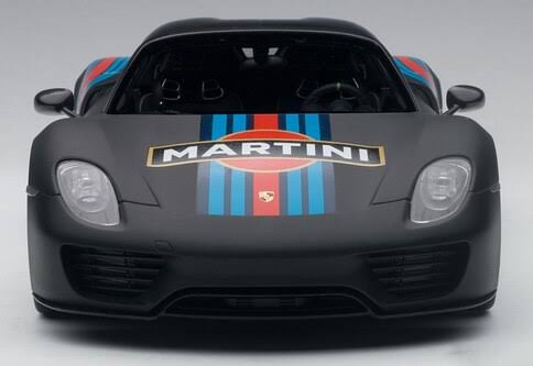 1/18 Black Model Car Q189