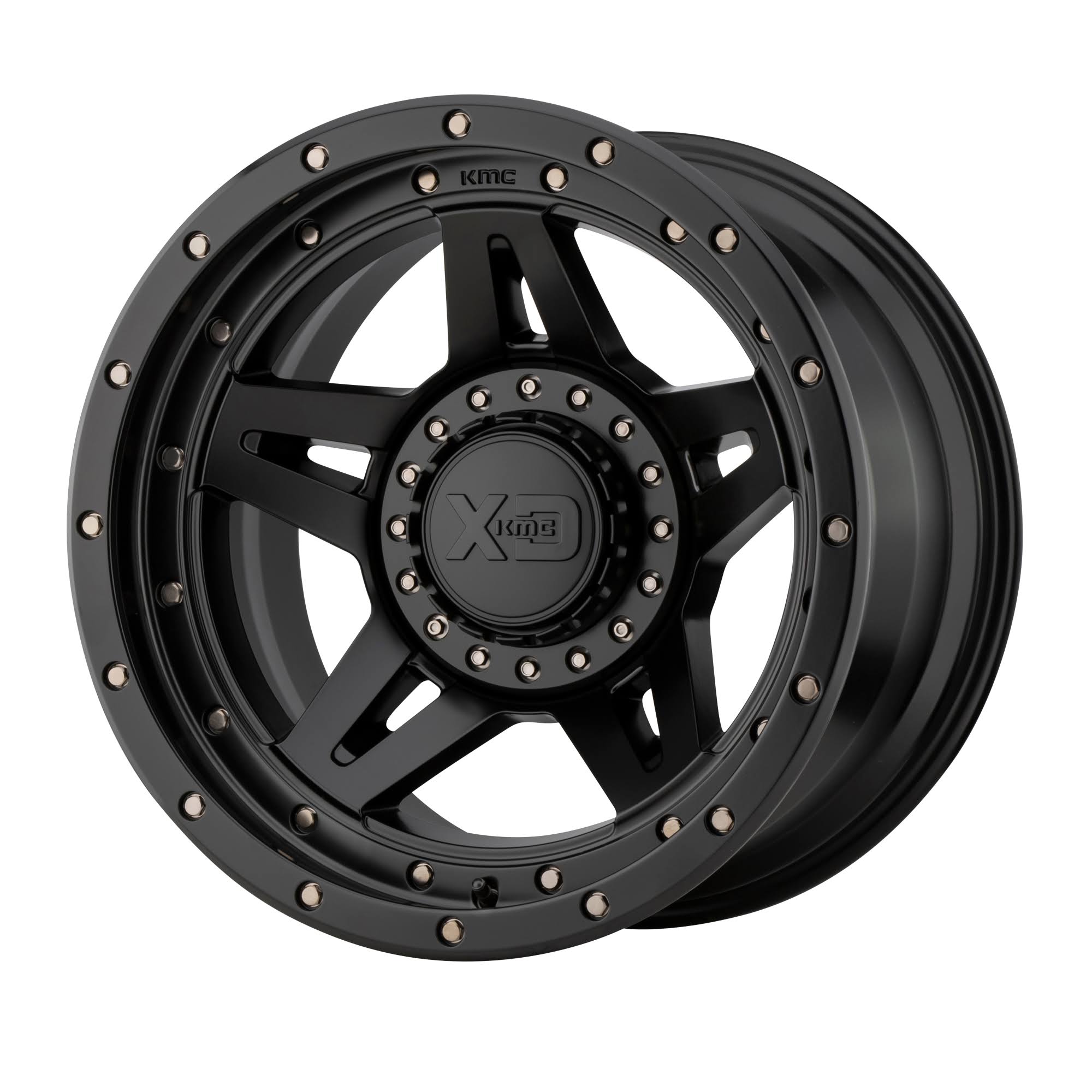 Satin Black 17x9 Brute Wheel L81349